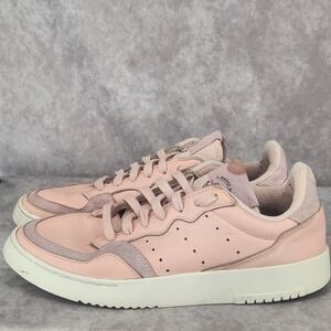 Adidas Supercourt‎ Shoes, Vapour Pink/Crystal White Women's Size 9.5 Leather